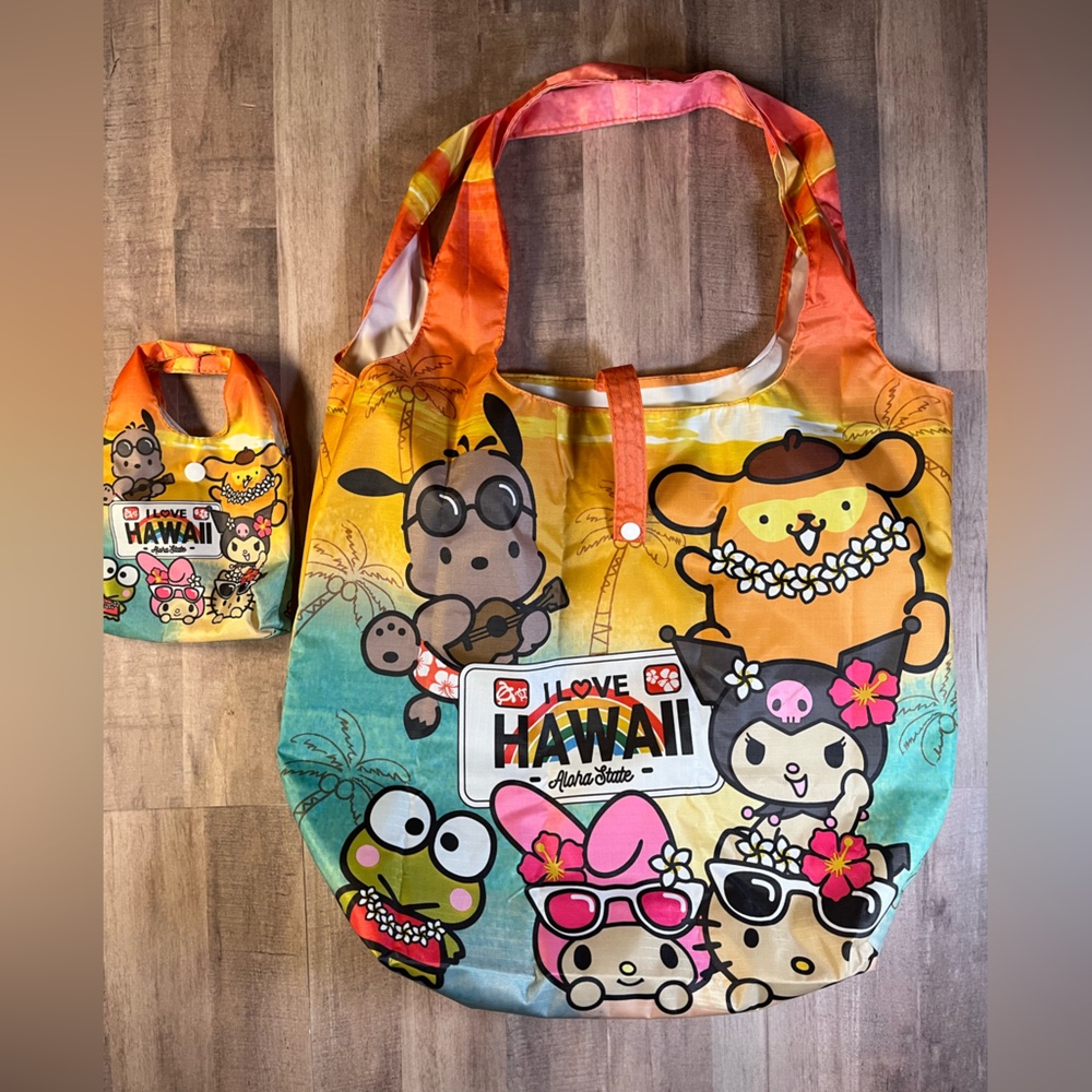 Limited Edition Hawaii Hello Kitty Reusable Tote